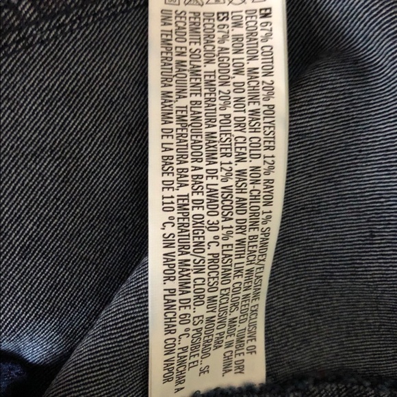 NWT Forever21 Button Front Denim Mini Skirt - Picture 5 of 6